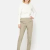 Brandtex Bukser & Jeans<Anna Bukser Med Elastik i Taljen -