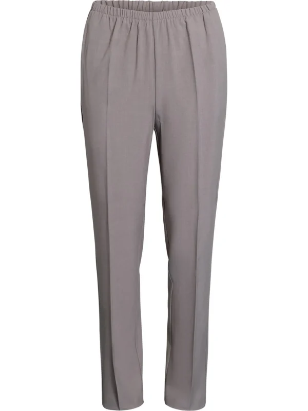 Brandtex Bukser & Jeans<Anna Bukser Med Elastik i Taljen - Sand mel.