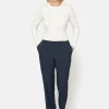 Brandtex Bukser & Jeans<Anna Bukser Med Elastik i Taljen -