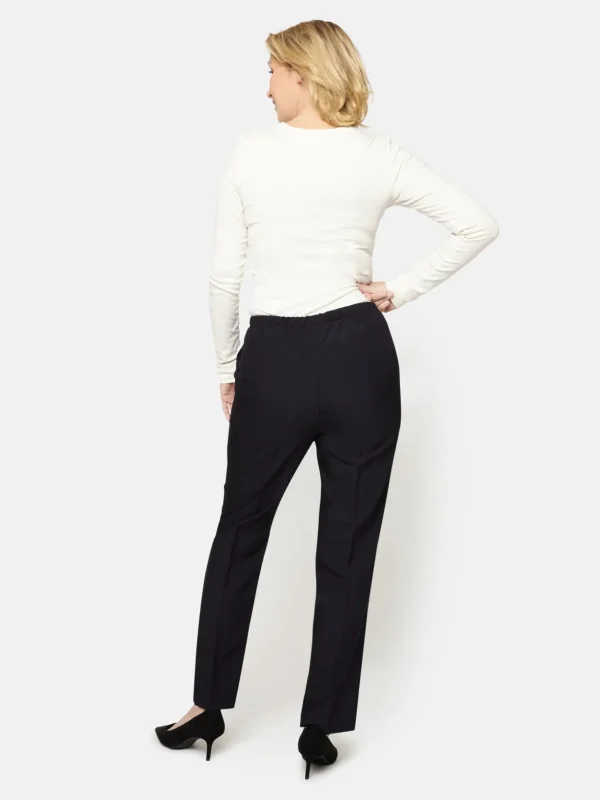 Brandtex Bukser & Jeans<Anna Bukser Med Elastik i Taljen -