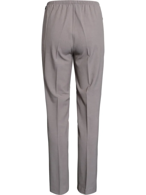 Brandtex Bukser & Jeans<Anna Bukser Med Elastik i Taljen - Sand mel.