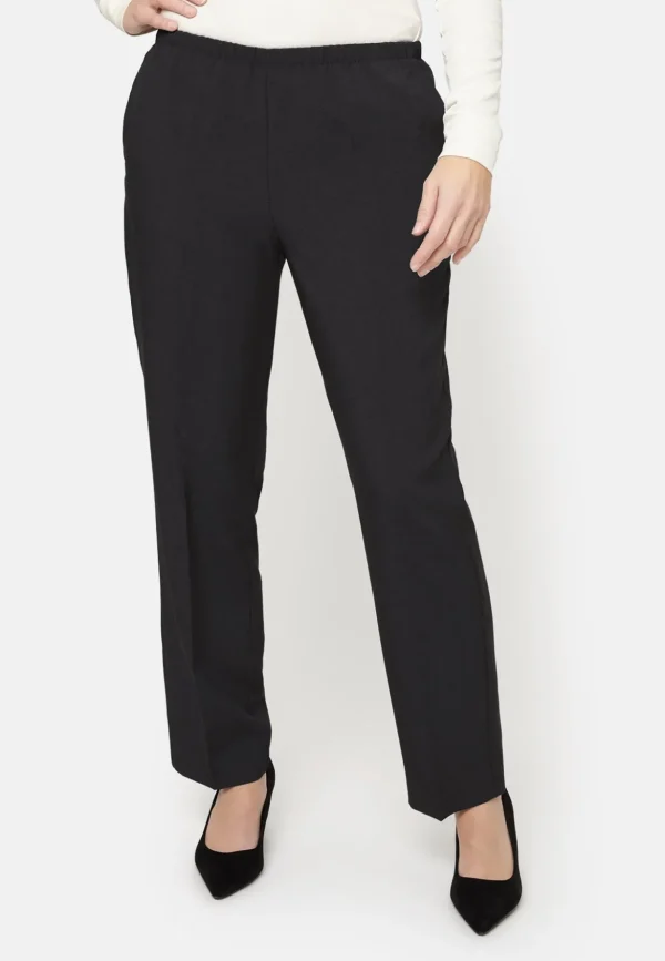 Brandtex Bukser & Jeans<Anna Bukser Med Elastik i Taljen -