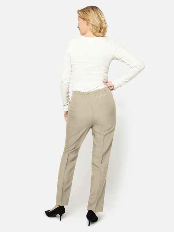 Brandtex Bukser & Jeans<Anna Bukser Med Elastik i Taljen -