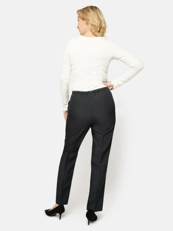 Brandtex Bukser & Jeans<Anna Bukser Med Elastik i Taljen -