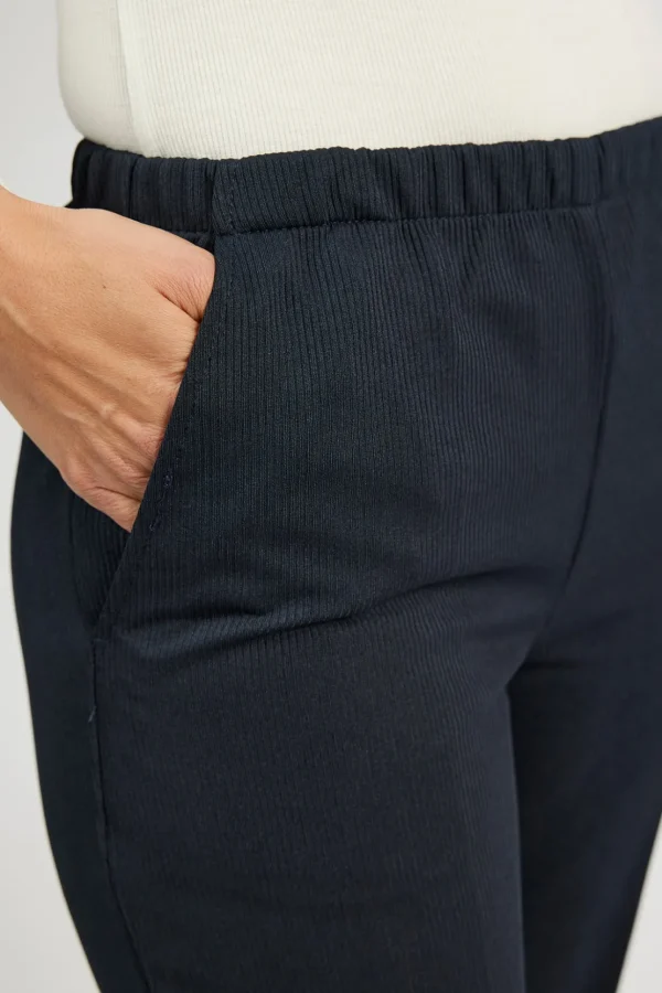 Brandtex Bukser & Jeans<Anna Bukser Med Elastik i Taljen -
