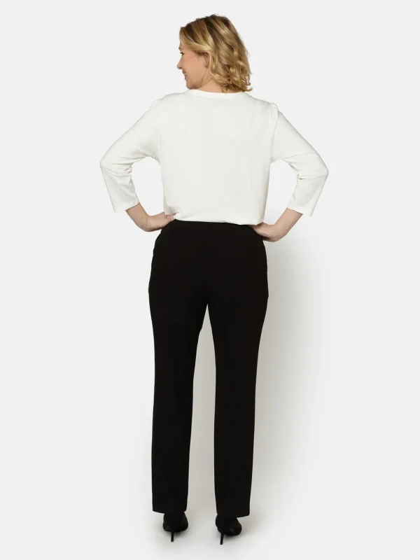 Brandtex Bukser & Jeans<Anna Bukser Med Elastik i Taljen -
