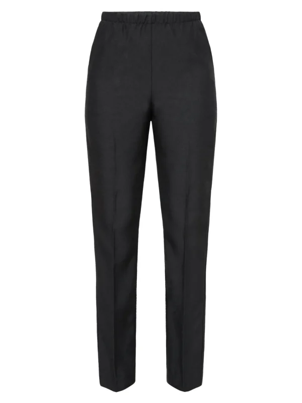 Brandtex Bukser & Jeans<Anna Bukser Med Elastik i Taljen -