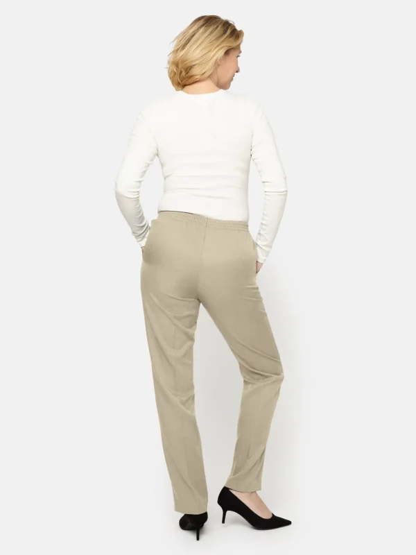 Brandtex Bukser & Jeans<Anna Bukser Med Spænde Og Elastik i Taljen  -