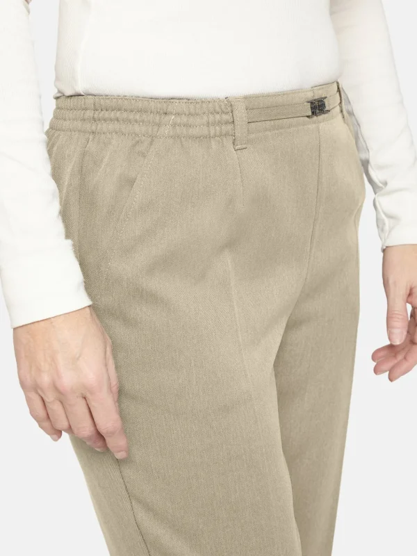 Brandtex Bukser & Jeans<Anna Bukser Med Spænde Og Elastik i Taljen  -