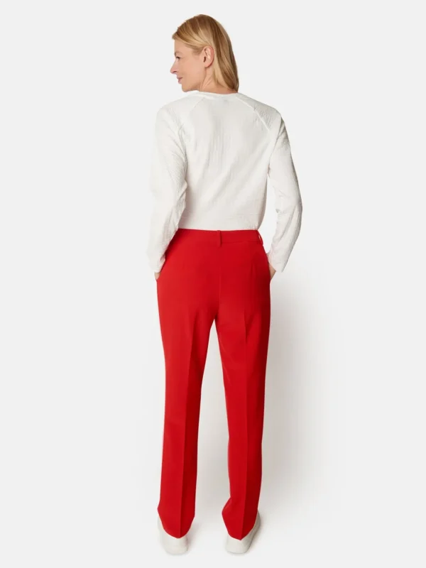 Brandtex Bukser & Jeans<Bukser - Berry Red