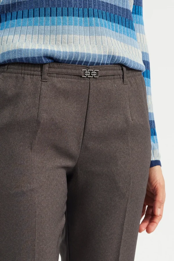Brandtex Bukser & Jeans<Bukser, Anna, Ekstra Kort - Deer - two tone