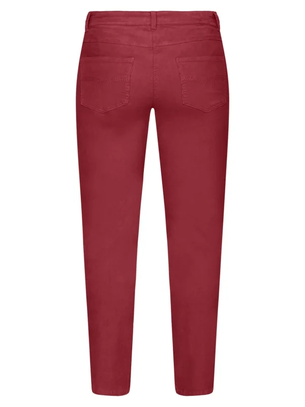Brandtex Bukser & Jeans<Bukser Madelaine Lige Ben - Vine Red