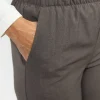 Brandtex Bukser & Jeans<Bukser Med Elastikbånd I Taljen - Sofie - Deer - two tone