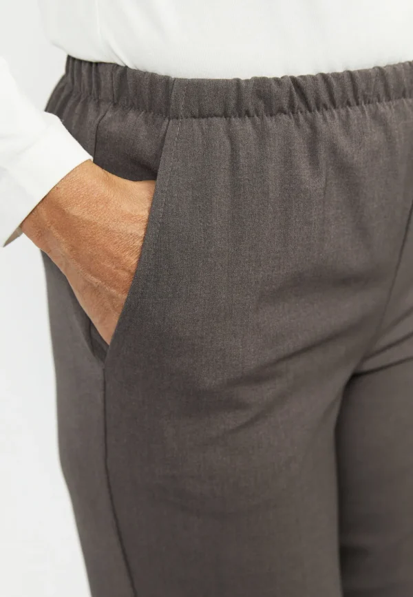 Brandtex Bukser & Jeans<Bukser Med Elastikbånd I Taljen - Sofie - Deer - two tone