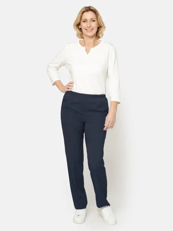 Brandtex Bukser & Jeans<Bukser Med Elastikbånd I Taljen - Sofie -