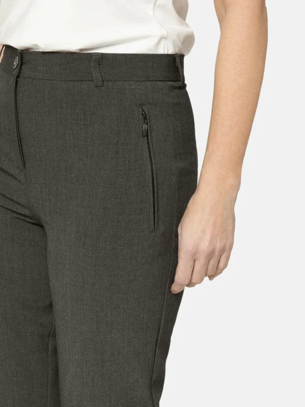 Brandtex Bukser & Jeans<Bukser Med Lynlåslomme  Sara - Deer - two tone