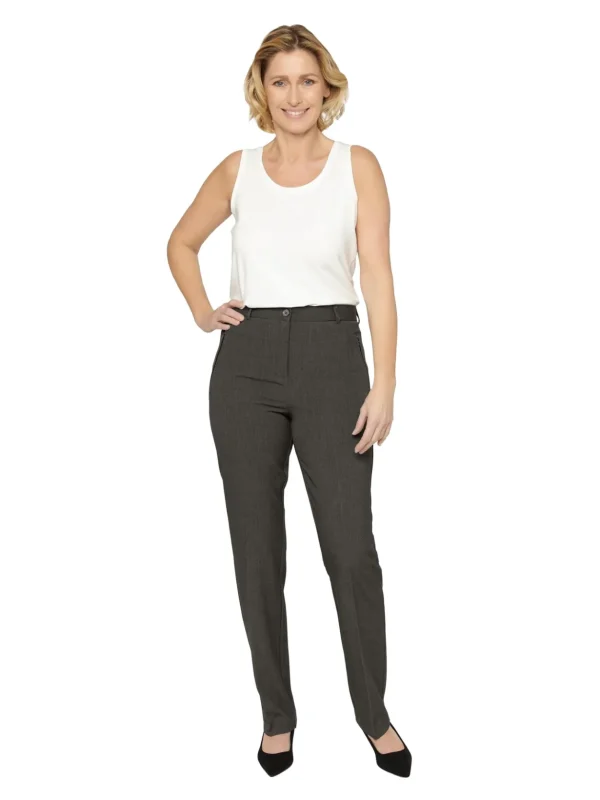 Brandtex Bukser & Jeans<Bukser Med Lynlåslomme  Sara - Deer - two tone