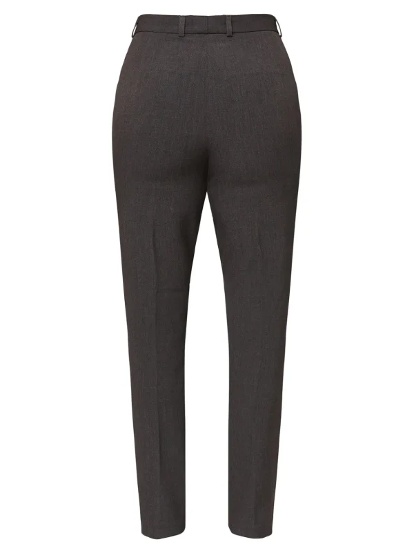 Brandtex Bukser & Jeans<Bukser Med Lynlåslomme  Sara - Grey mel.