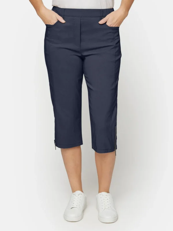Brandtex Capribukser | Bukser & Jeans<Capri - Midnight Blue