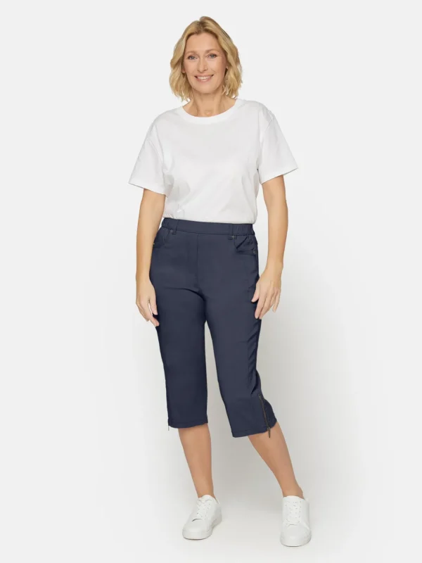 Brandtex Capribukser | Bukser & Jeans<Capri - Midnight Blue
