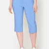 Brandtex Capribukser | Bukser & Jeans<Capri - Sky  Blue
