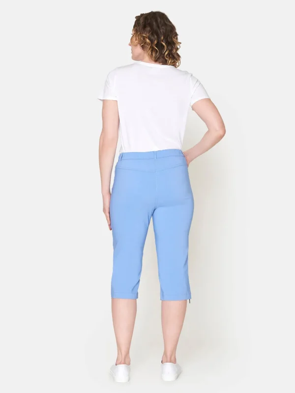 Brandtex Capribukser | Bukser & Jeans<Capri - Sky  Blue