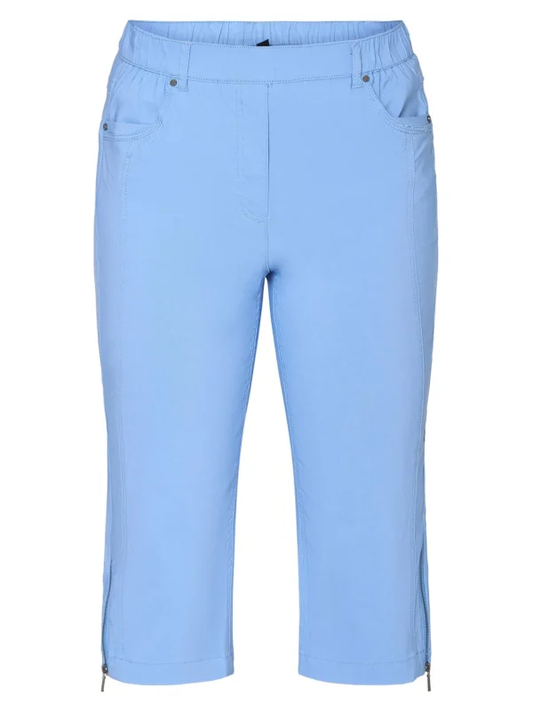 Brandtex Capribukser | Bukser & Jeans<Capri - Sky  Blue