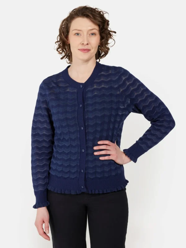 Brandtex Cardigans<Cardigan - Beacon Blue