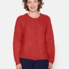 Brandtex Cardigans<Cardigan - Coral Melange