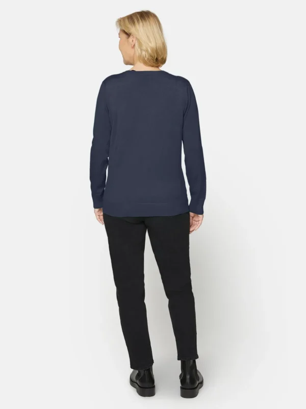 Brandtex Cardigans<Cardigan - Midnight Blue