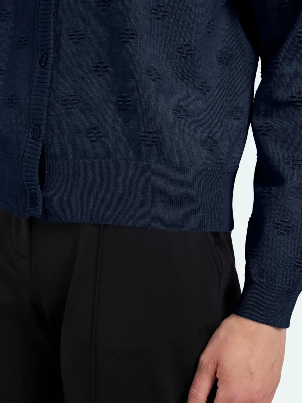 Brandtex Cardigans<Cardigan - Midnight Blue
