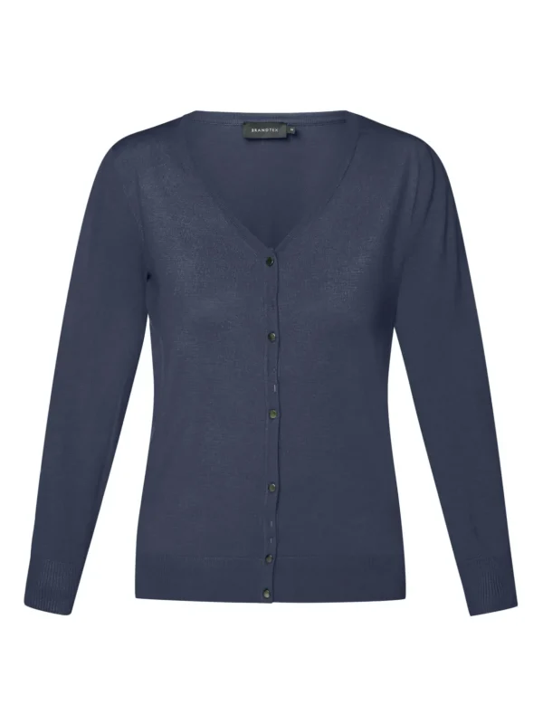 Brandtex Cardigans<Cardigan - Midnight Blue