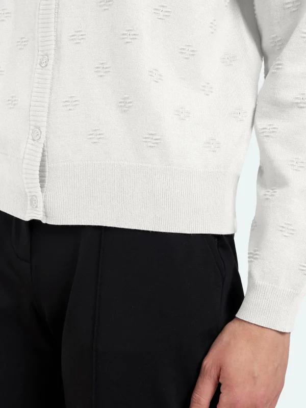 Brandtex Cardigans<Cardigan - Off White