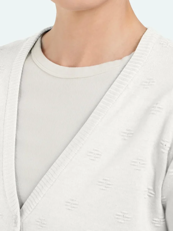 Brandtex Cardigans<Cardigan - Off White