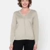 Brandtex Cardigans<Cardigan - Rainy Day Melange