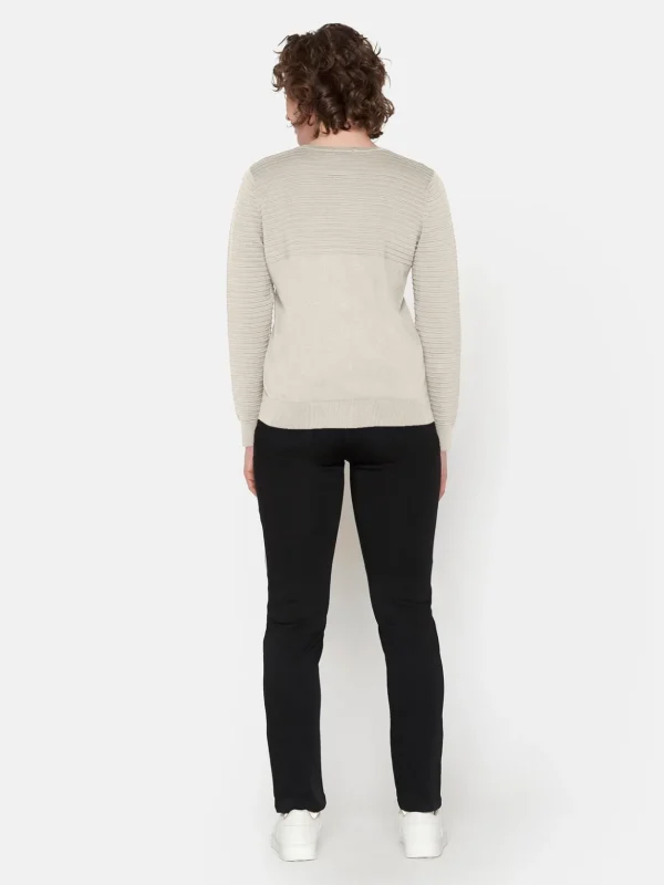 Brandtex Cardigans<Cardigan - Rainy Day Melange