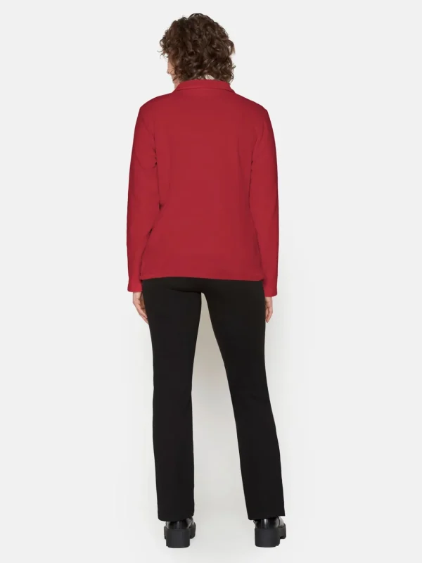 Brandtex Cardigans<Cardigan - Vine Red