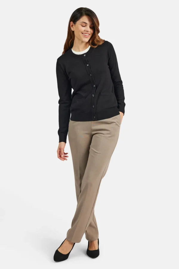Brandtex Cardigans<Cardigan Med Lomme -