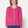 Brandtex Cardigans<Cardigan Med Lomme -