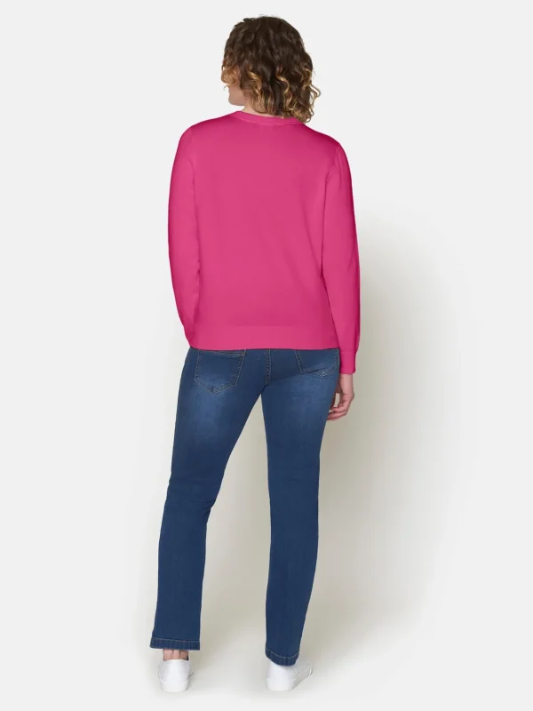 Brandtex Cardigans<Cardigan Med Lomme -