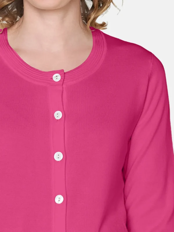 Brandtex Cardigans<Cardigan Med Lomme -