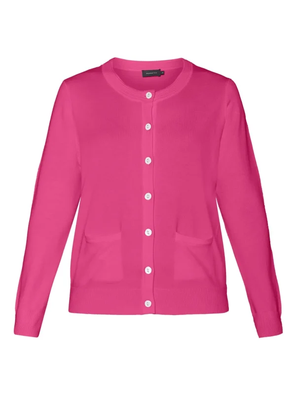 Brandtex Cardigans<Cardigan Med Lomme -