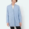 Brandtex Jakker & Veste<Coat - Light Blue Melange