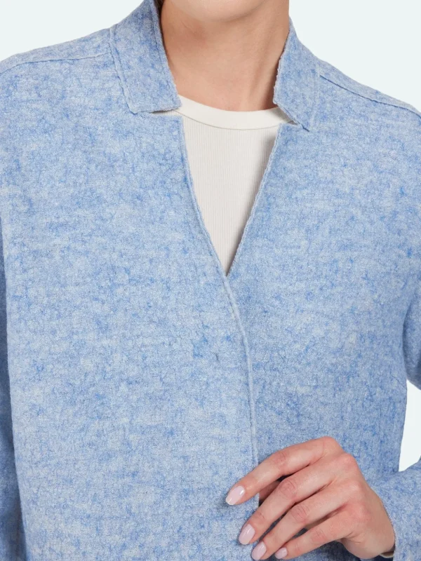 Brandtex Jakker & Veste<Coat - Light Blue Melange