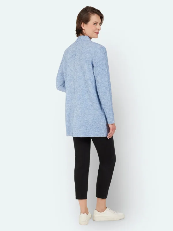 Brandtex Jakker & Veste<Coat - Light Blue Melange