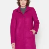 Brandtex Jakker & Veste<Frakke - Fuchsia Pink