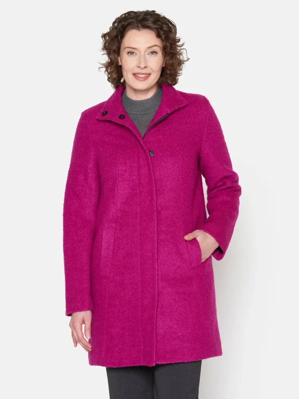 Brandtex Jakker & Veste<Frakke - Fuchsia Pink