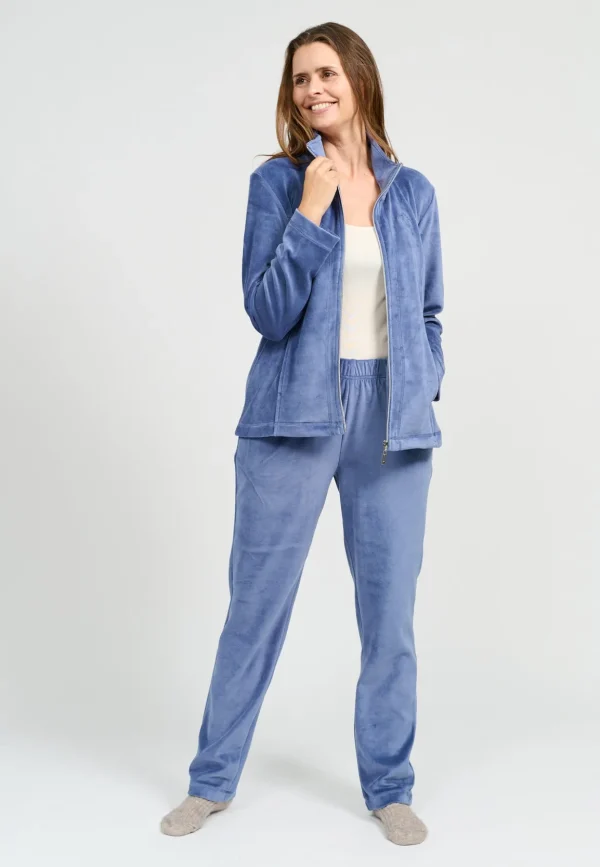 Brandtex Homewear<Joggingsæt - Blue Indigo