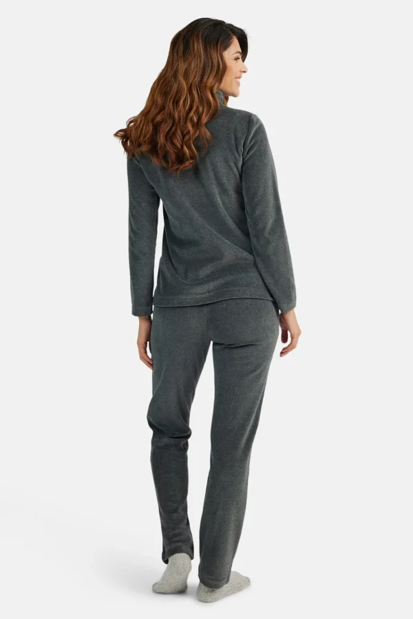 Brandtex Homewear<Joggingsæt - Dark Grey Mell
