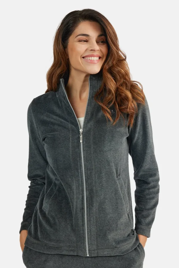 Brandtex Homewear<Joggingsæt - Dark Grey Mell